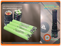 Lanterna de zoom de alta potência PEI-CA08