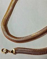 Pulseira Malha Snake - grossa