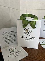 10 Sacolinhas + Cartões Agradecimento Formatura Enfermagem Nutrição Culto Ecumênico Gratidão