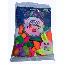 Balão bexiga Neon Pic Pic 9 polegadas