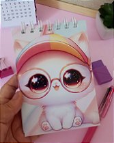 Bloquinho A6 Capa Dura Personalizado