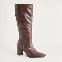 BOTA LONGA COURO