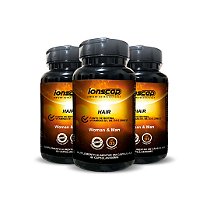 Ionscap Hair (03 Frascos) 500Mg 60Capsulas – 129,90 cada
