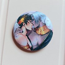 [Bottom] Thanatos e Zagreus (4,5cm - com glitter!)