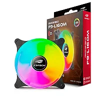COOLER FAN P/GABINETE 120x120x25 LED F9-L160BKM C3 TECH