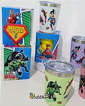 Copo Térmico 260ml Super Heróis