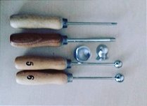 KIT 2 BOLEADORES + FRISADOR DO BOTÃO MINI ROSA