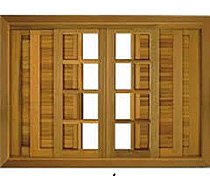 Veneziana de Correr Reta Caixa 14Cm