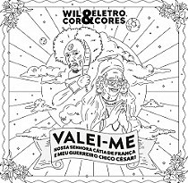 Vinil CP 7 Wil Cor & Eletrocores - Valei-me Nossa Senhora Cátia de França e Meu Guerreiro Chico César