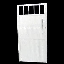 Portão Standard Branco 180x100 Abertura Esquerda Sem Puxador