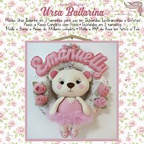 Apostila Digital Ursa Bailarina - Artes em Feltros