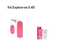 Kit Vibrador mais Lubrificante