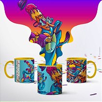 Caneca Patinete By Grego - 320ml