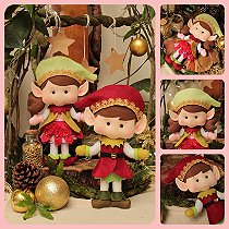 10# Apostila Digital Moldes Casal de Duendes em feltro