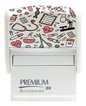 Carimbo estampado p saude