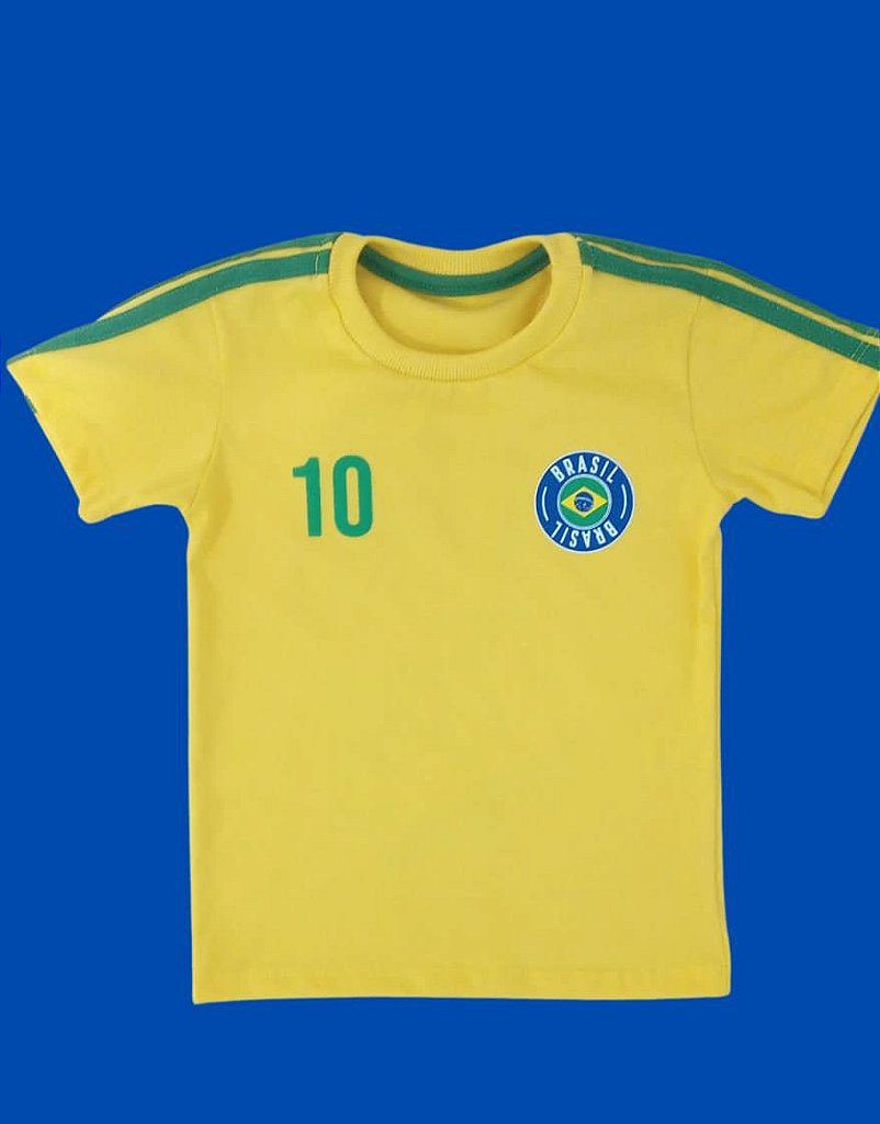 Camisa Brasil amarela - SEJA TITO