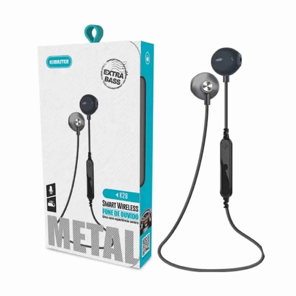 FONE DE OUVIDO AURICULAR BLUETOOTH KIMASTER - K26
