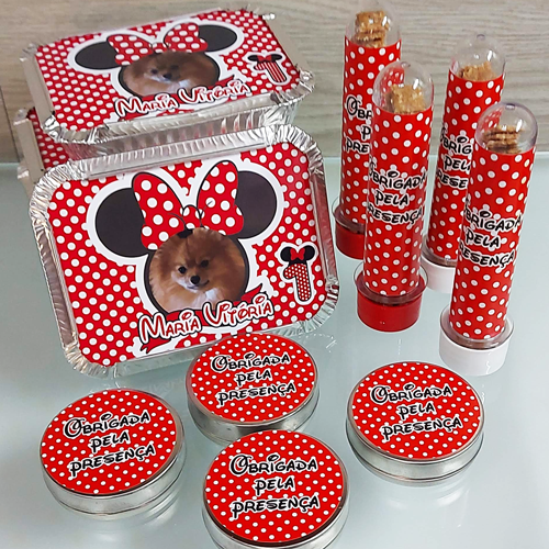 Kit Lembrancinhas Minnie