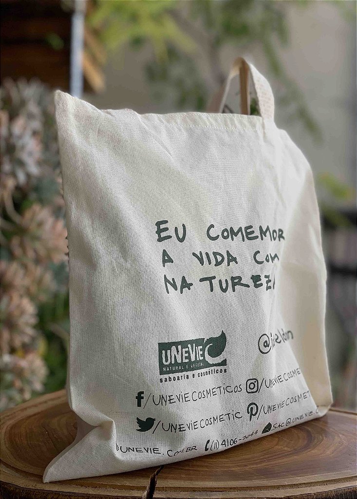Mini Eco Bag Edição Limitada Festas 2020 uNeVie - uNeVie saboaria
