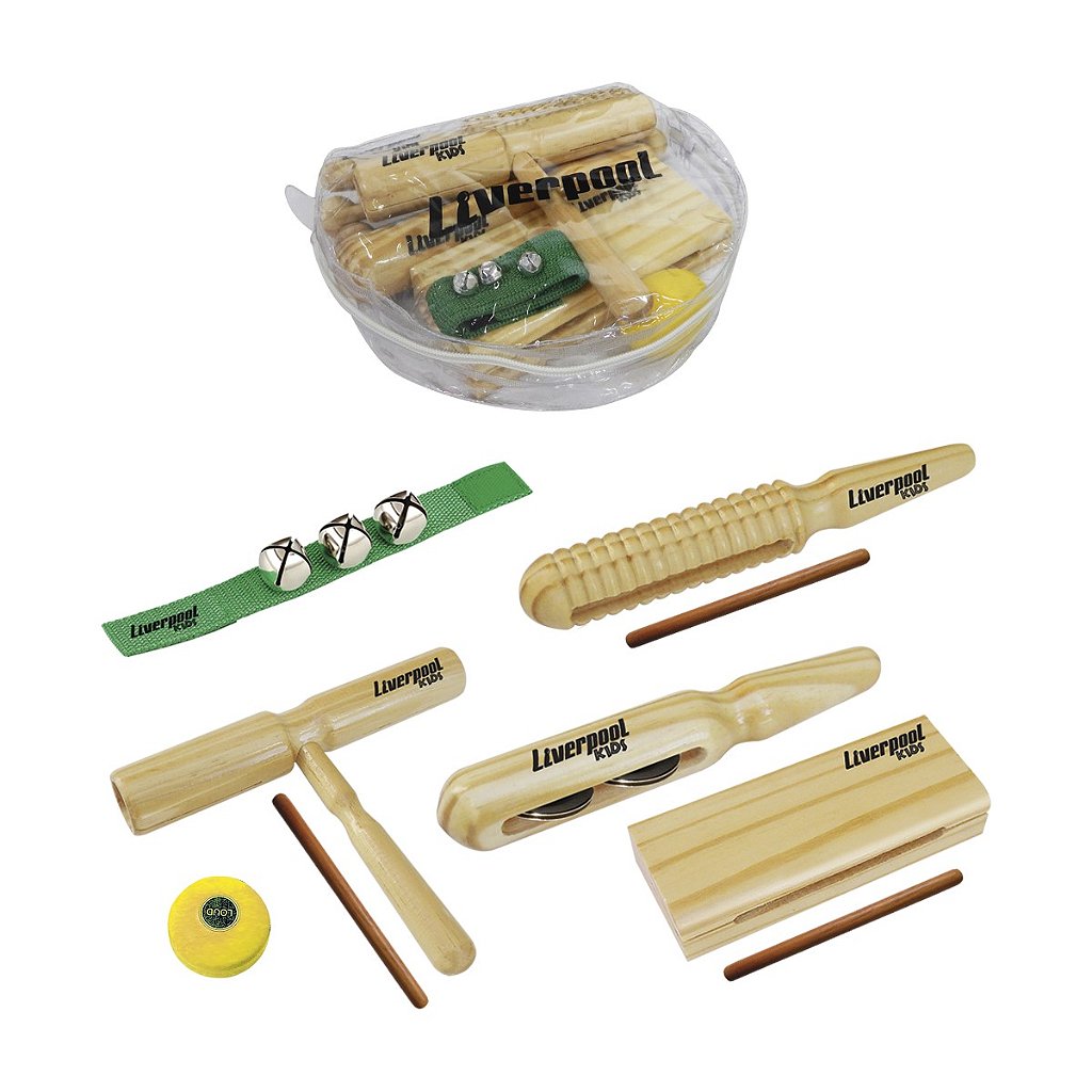 Bandinha Ritmica - Kit Com 20 Instrumentos Musicais