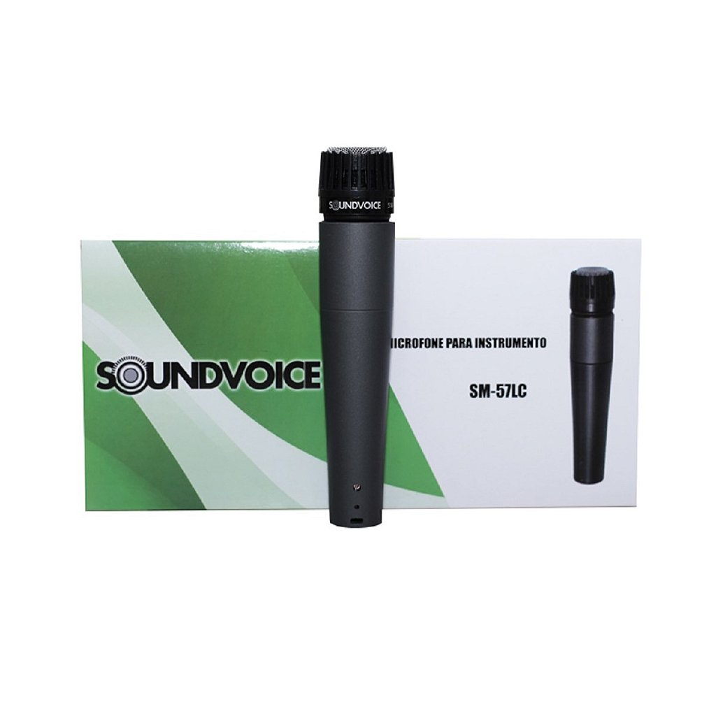 Microfone Sem Fio Dinâmico Cardioide Duplo Soundvoice MM-120D - O