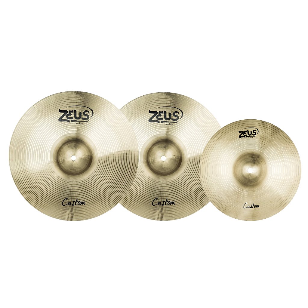 Prato De Bateria Zeus Custom Hi-Hat 14