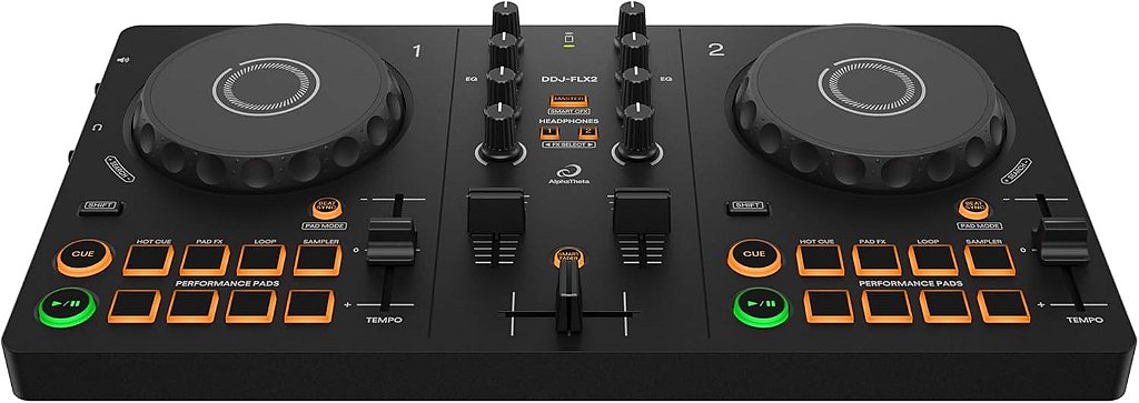 Mesa Controladora Pioneer DDJ-200 DJ Smart De 2 Canais - O