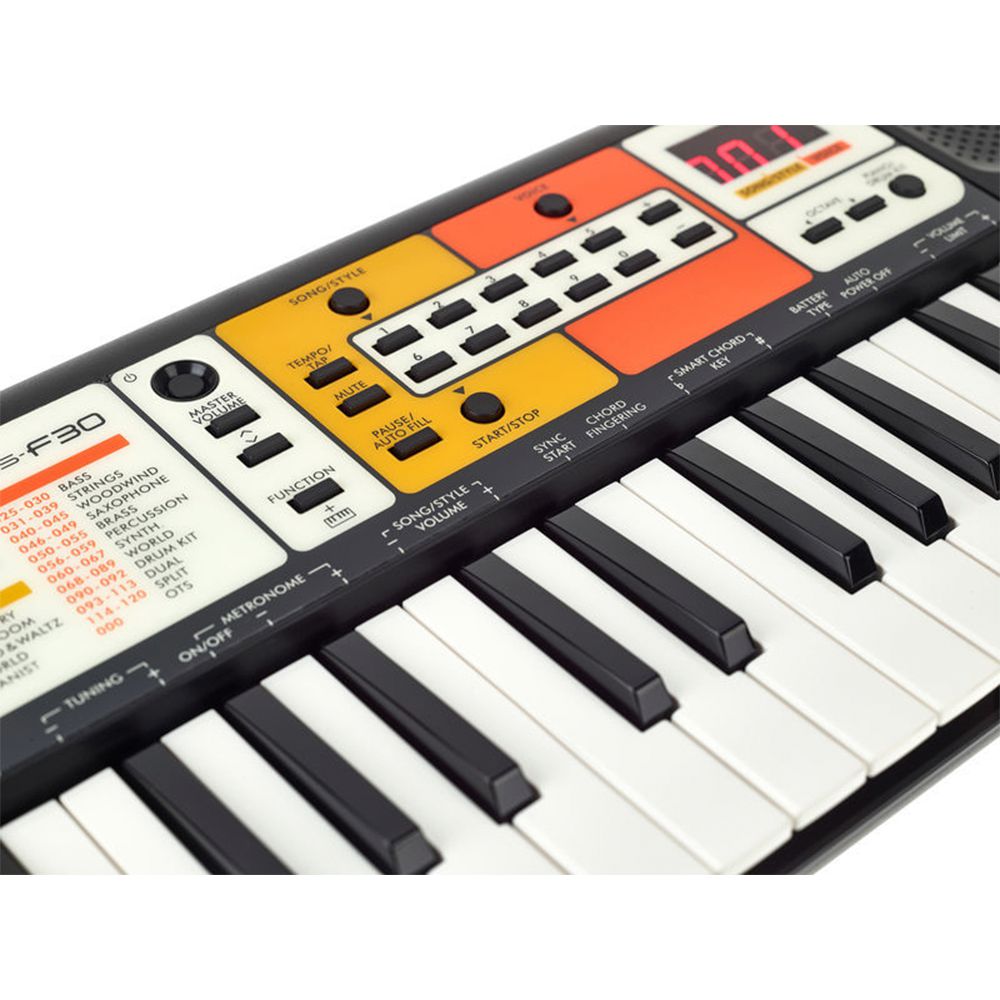 Yamaha Teclado PSS-F30 - O Acústico - Referência em instrumentos musicais  na internet