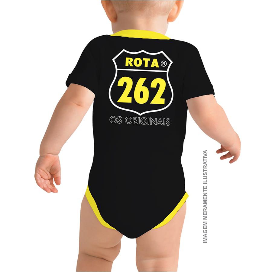 Camiseta Infantil + Body Tático da Rota