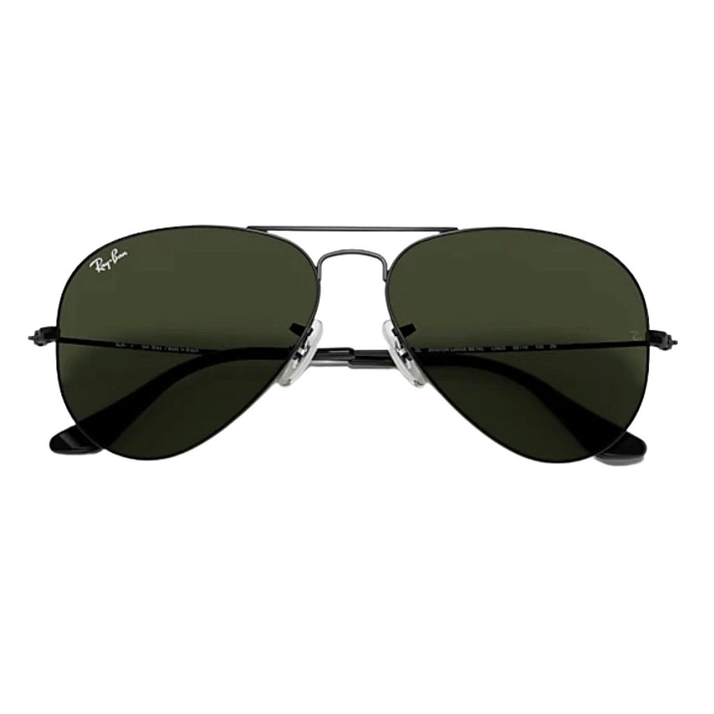 ray bans aviator large metal