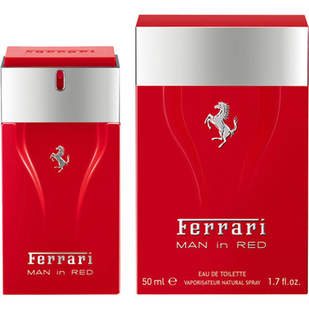 Perfume Masculino Ferrari Man in Red Eau de Toilette - 50ml - Luxgolden