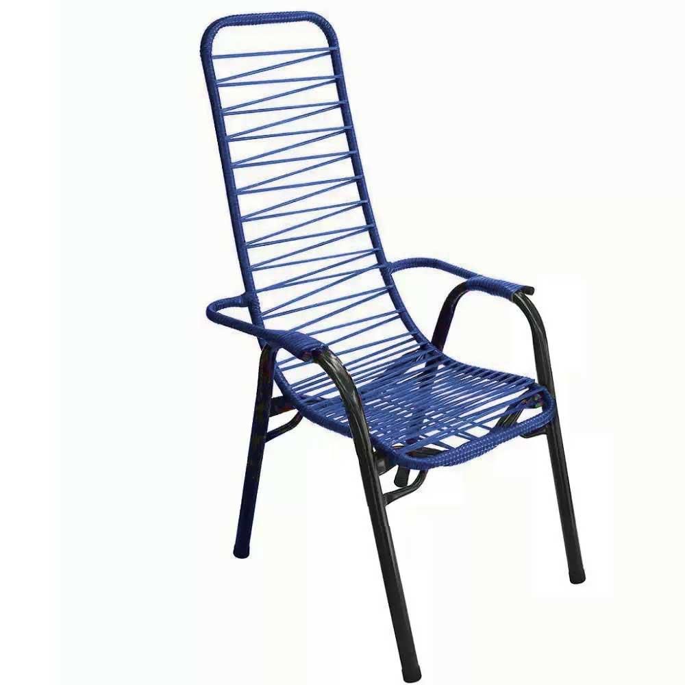 Cadeira de Fio Big Cadeiras Adulto vc Especial - Azul Pérola - Luxgolden