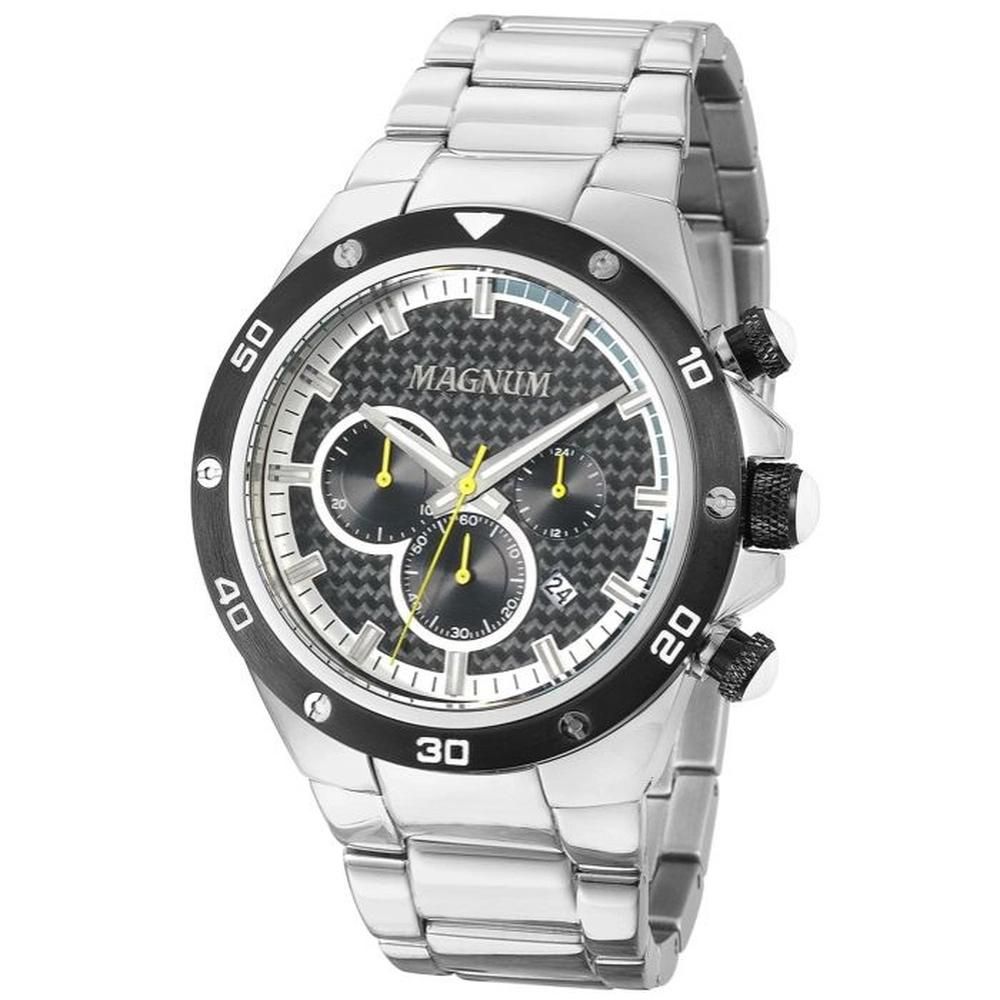 Relógio Magnum Chronograph Masculino - Prata