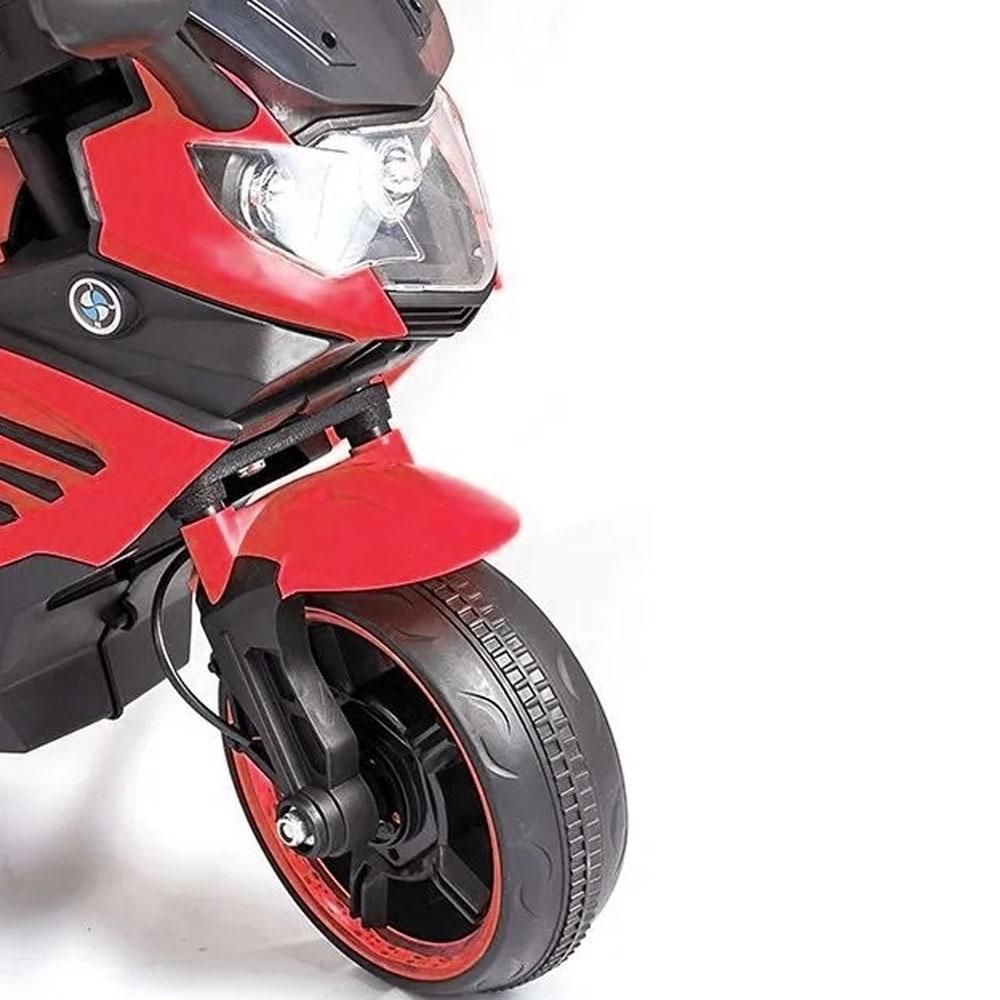 Mini Moto Elétrica Infantil Vermelha BW044VM