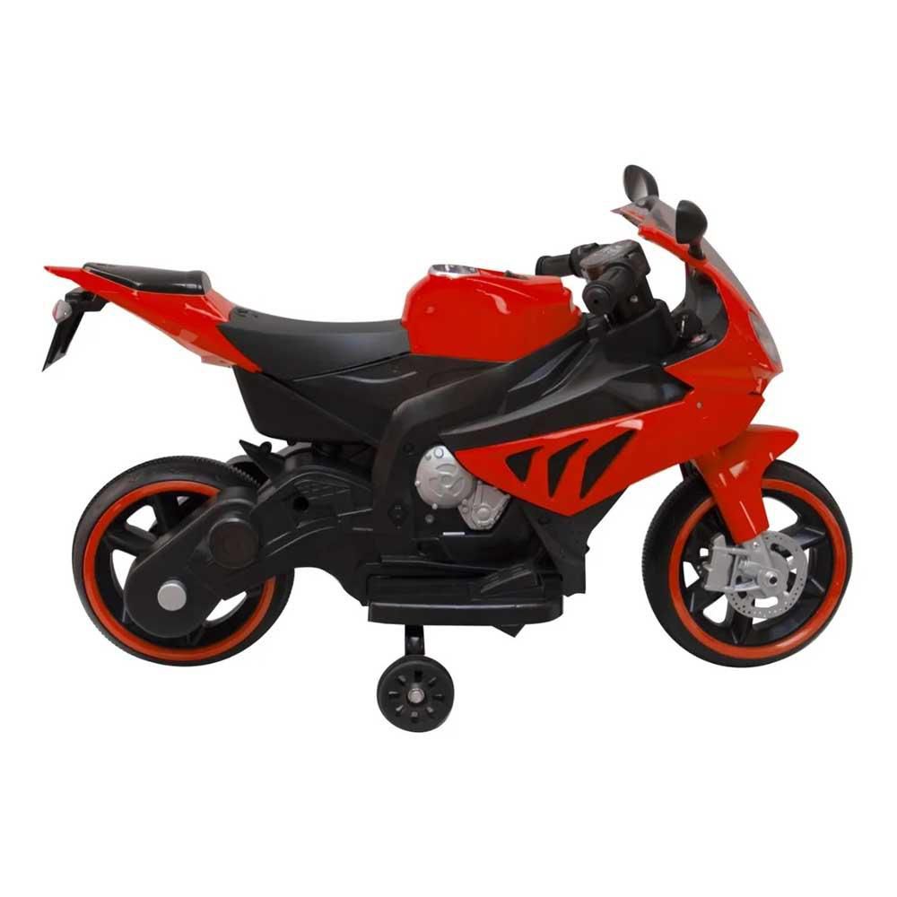 Mini Moto Eletrica Infantil 6V Vermelho