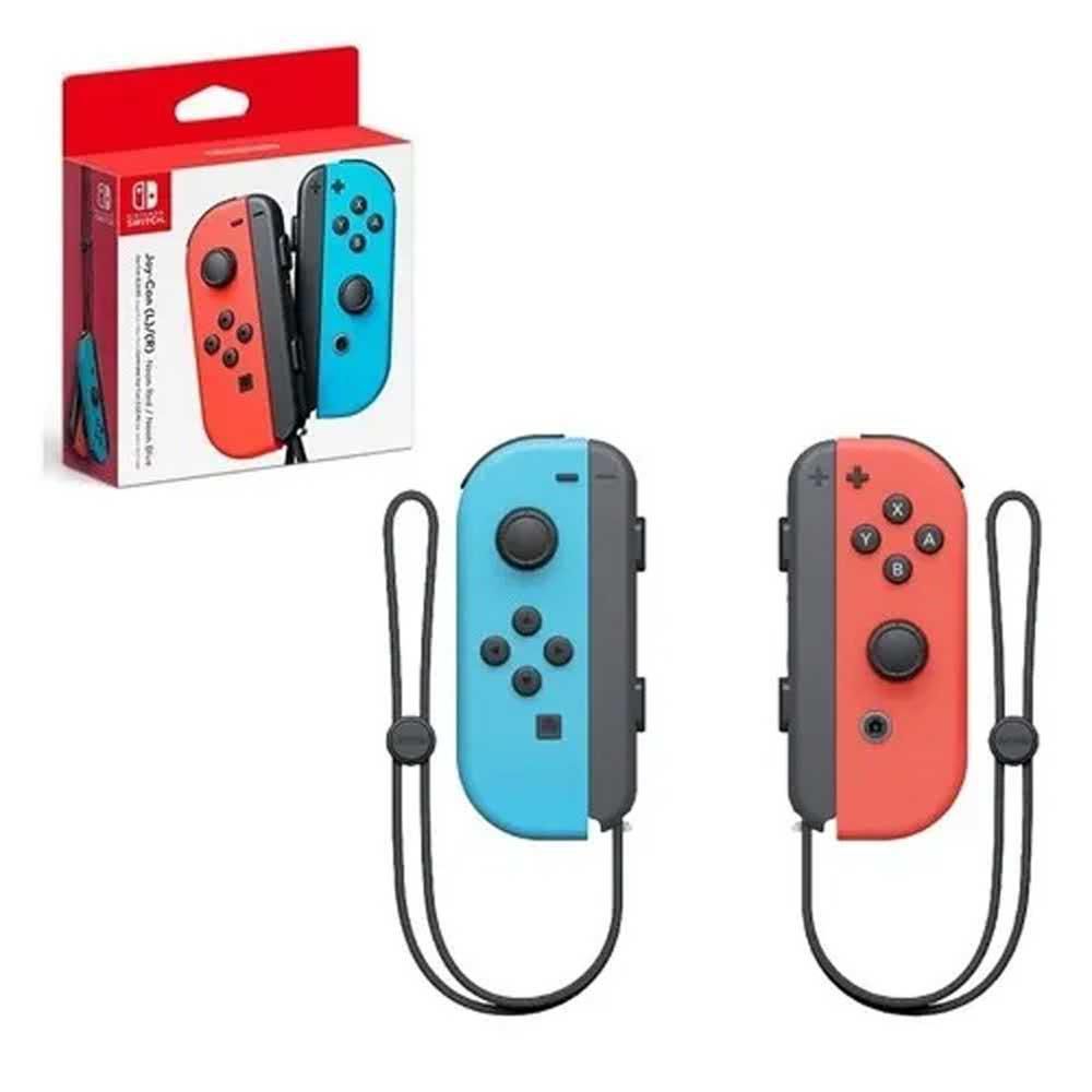 Nintendo Switch OLED 64GB - Azul e vermelho neon