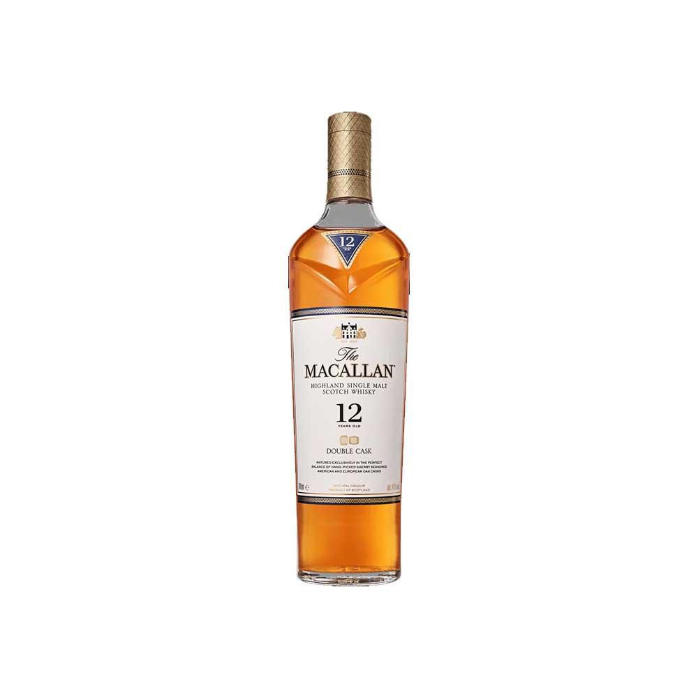 ウイスキー Macallan 12 Years Old Double Cask 750ml Whisky The Macallan Double Cask 12 anos 700ml | Imigrantes