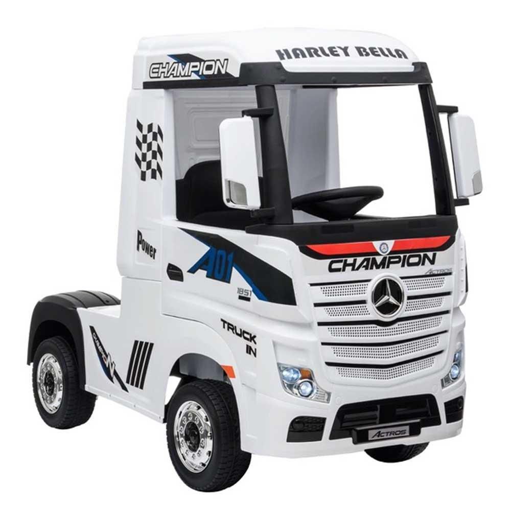 Mini Caminhão Elétrico Infantil 12V Mercedes Benz Actros com