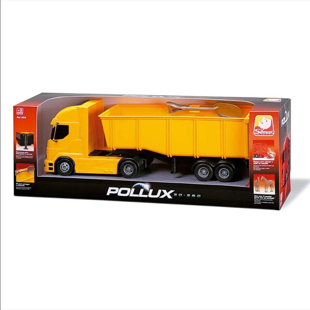 Caminhão Selva Tilin Brinquedos Ref.0406 - Amarelo E Verde - Luxgolden