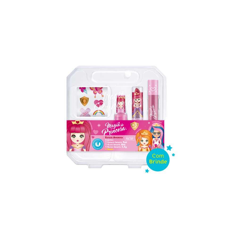 5 Pcs Conjunto de maquiagem princesa,Portátil Princess Cosmetic