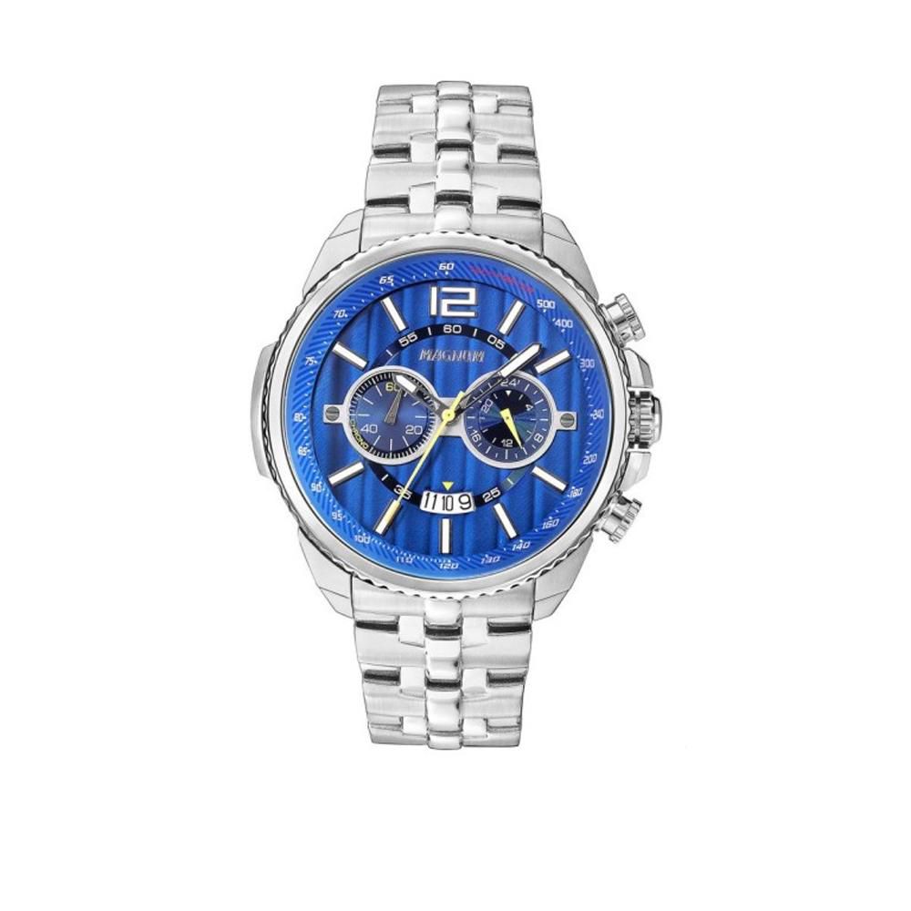 Relógio Magnum Chronograph Masculino - Prata