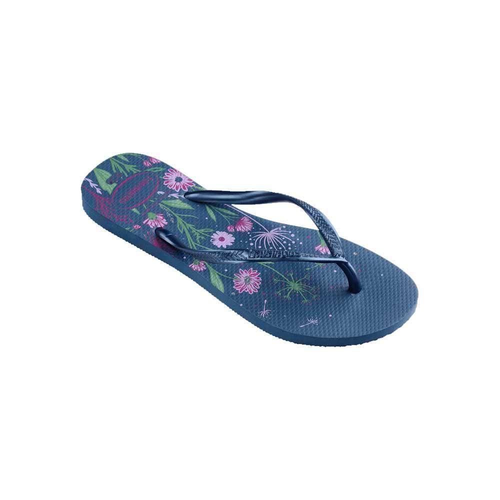 Chinelo Havaianas Slim Organic Azul Comfy - 39/40 - Luxgolden