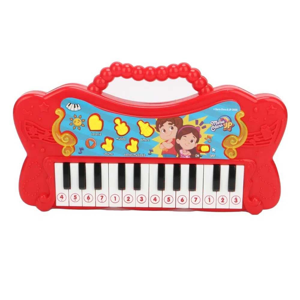 Teclado elétrico para piano infantil, brinquedo de piano bebê com 22 teclas,  brinquedo de piano musical