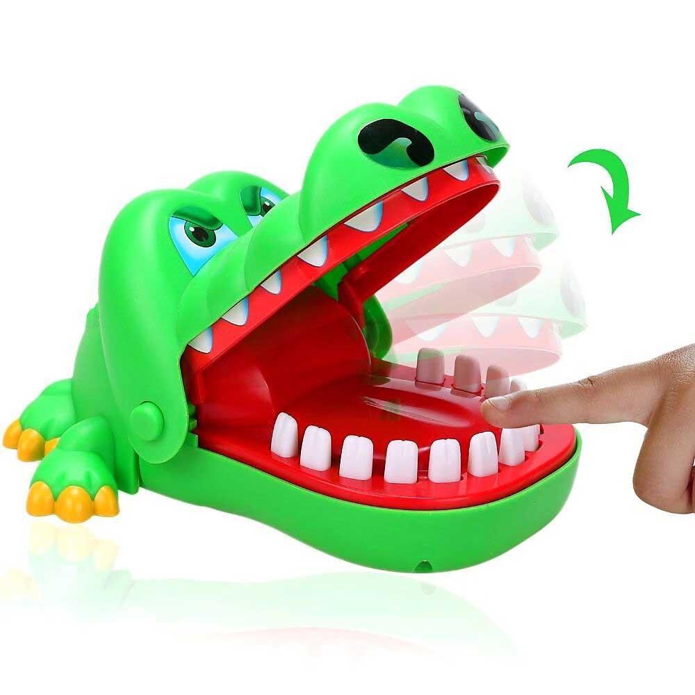 Brinquedo Crocodilo Dentista Polibrinq Ref.AN0025 - Luxgolden