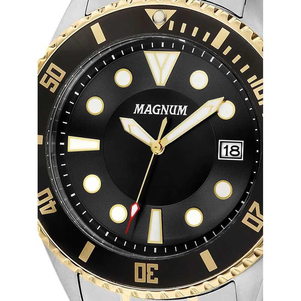 Relógio Masculino Magnum Analogico MA32792S - Bicolor - Luxgolden