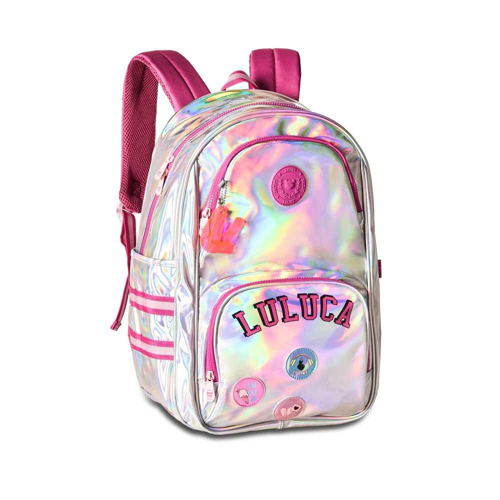 Mochila de Costas Clio Luluca Magic - LU2461 - Roxa - Luxgolden