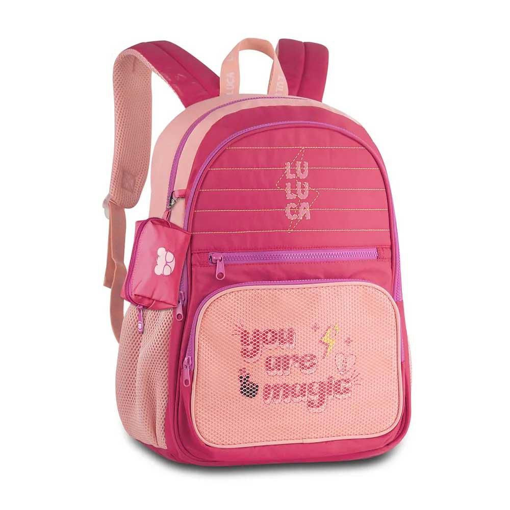 Mochila de Costas Clio Luluca Magic - LU2461 - Rosa - Luxgolden