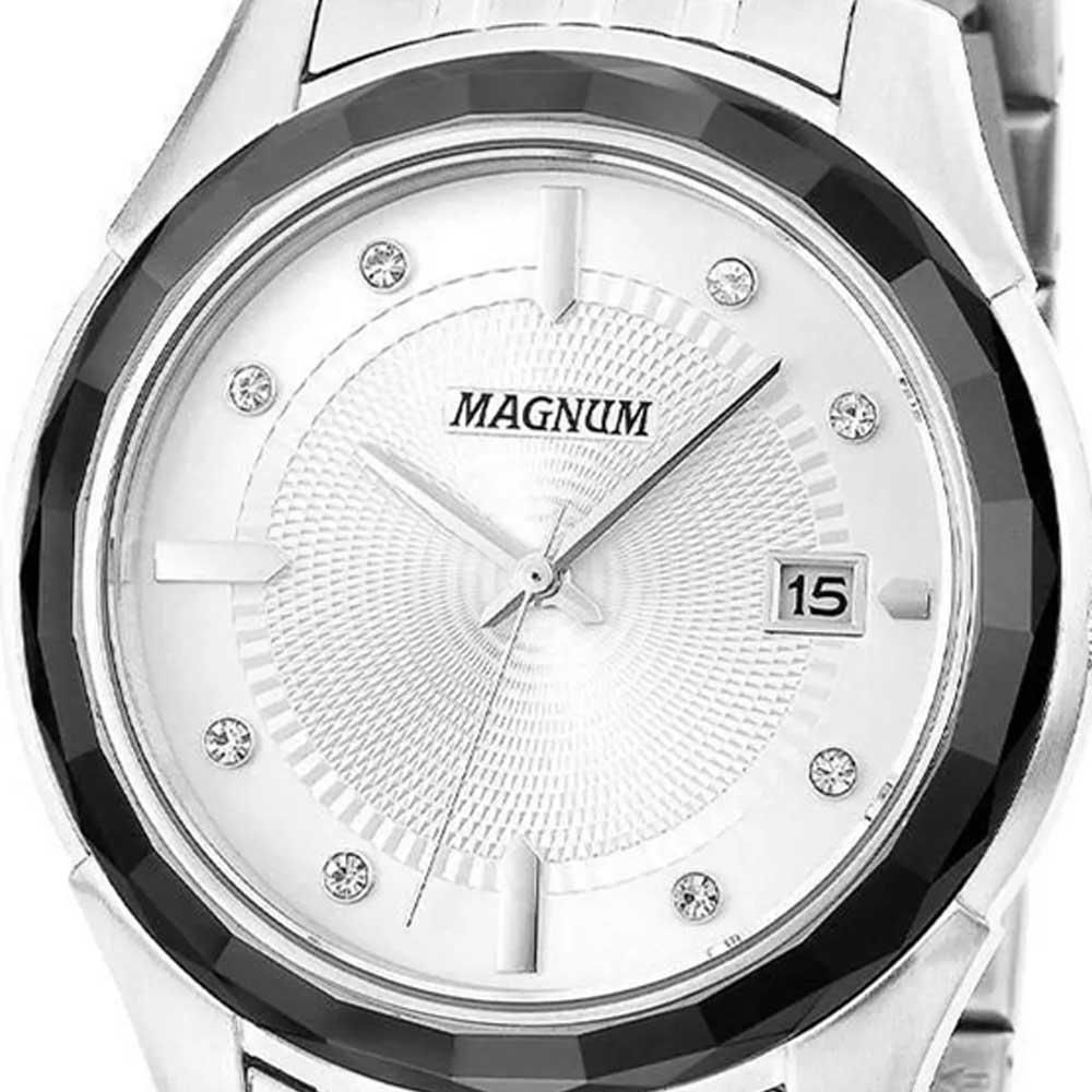 Relógio Feminino Magnum Analógico MA28832Q - Prata - Luxgolden