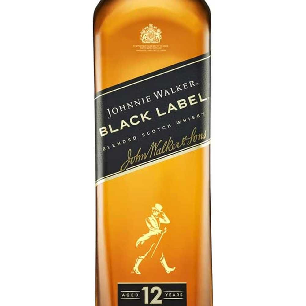 Whisky Johnnie Walker 12 Anos Black Label - 750ml em Promoção é no