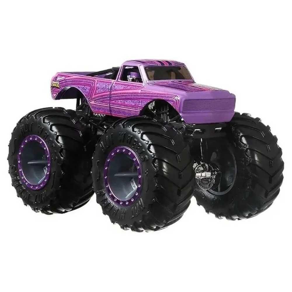 Kit 2x Hot Wheels Monster Trucks Brinquedo Carrinho Fyj44